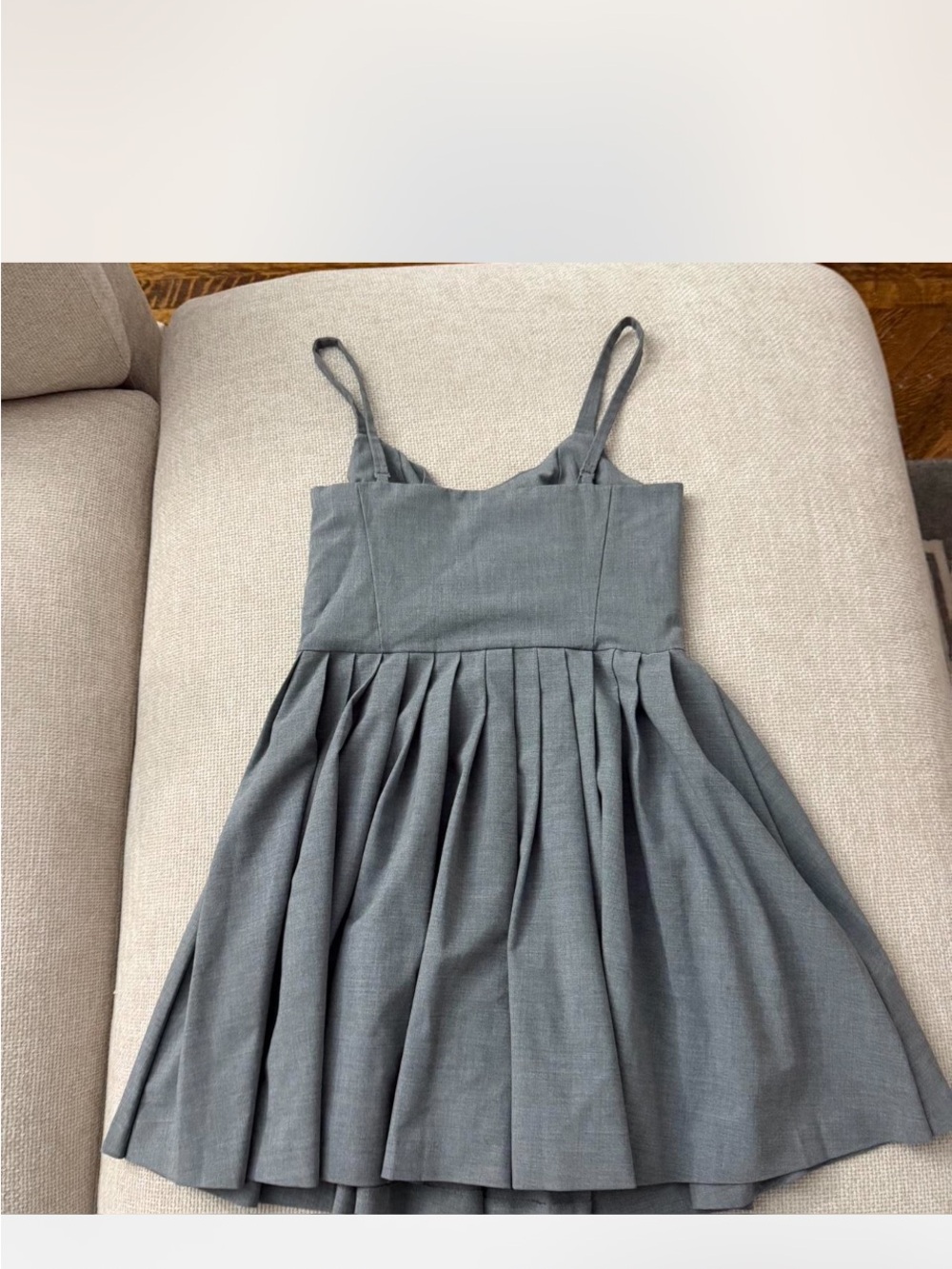 Aritzia Sunday Best Trix Pleated Dress with Spaghetti Straps